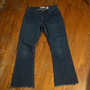 Abercrombie & Fitch Dark Indigo Flare Jeans